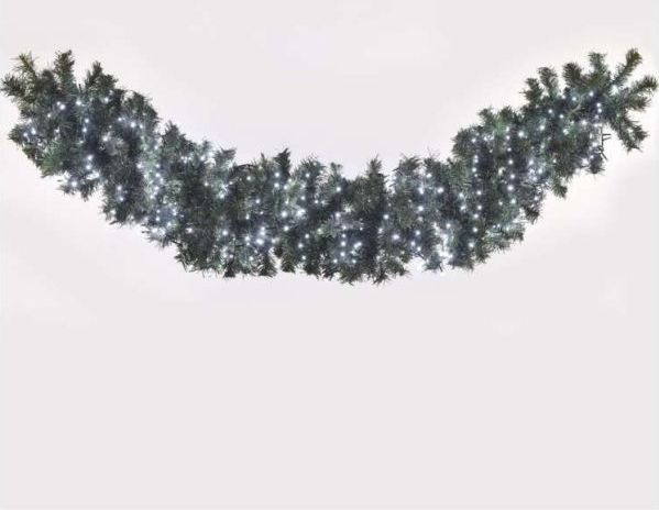 LED Kerst Lichtketting voor Buiten 400xLED/13m IP44 koud wit