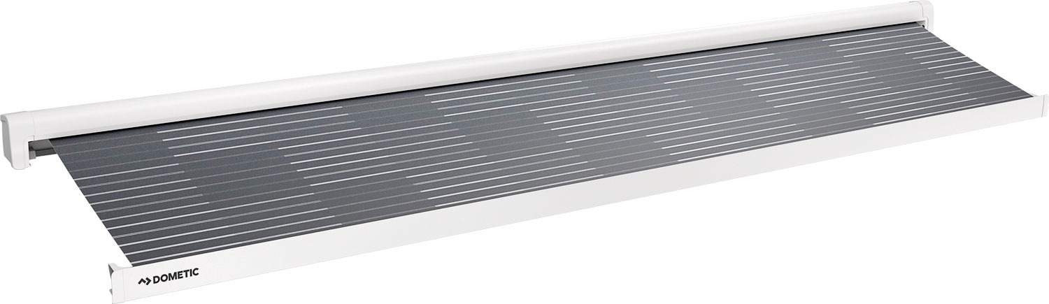 Dometic PerfectWall PW 1100 Wandmarkise Weiß / Horizon Grey 400 cm