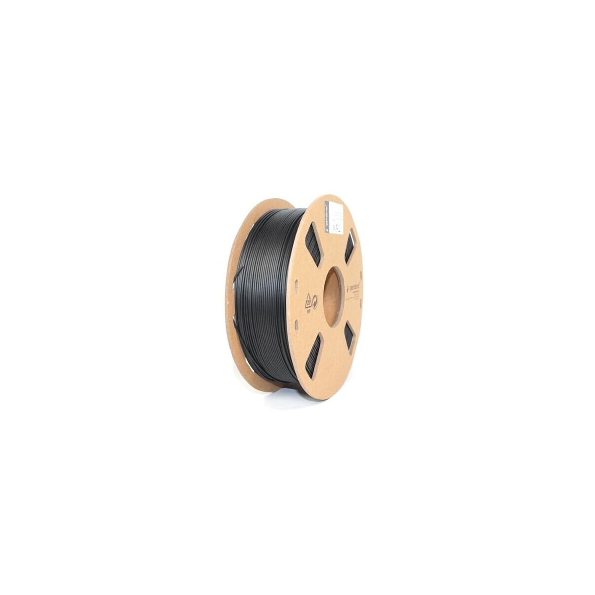 PLA Filament for 3D-skrivere 1,75 mm 1 kg - Svart