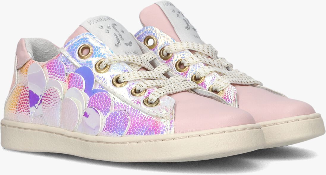 JOCHIE & FREAKS roze jochie & freaks lage sneakers coco