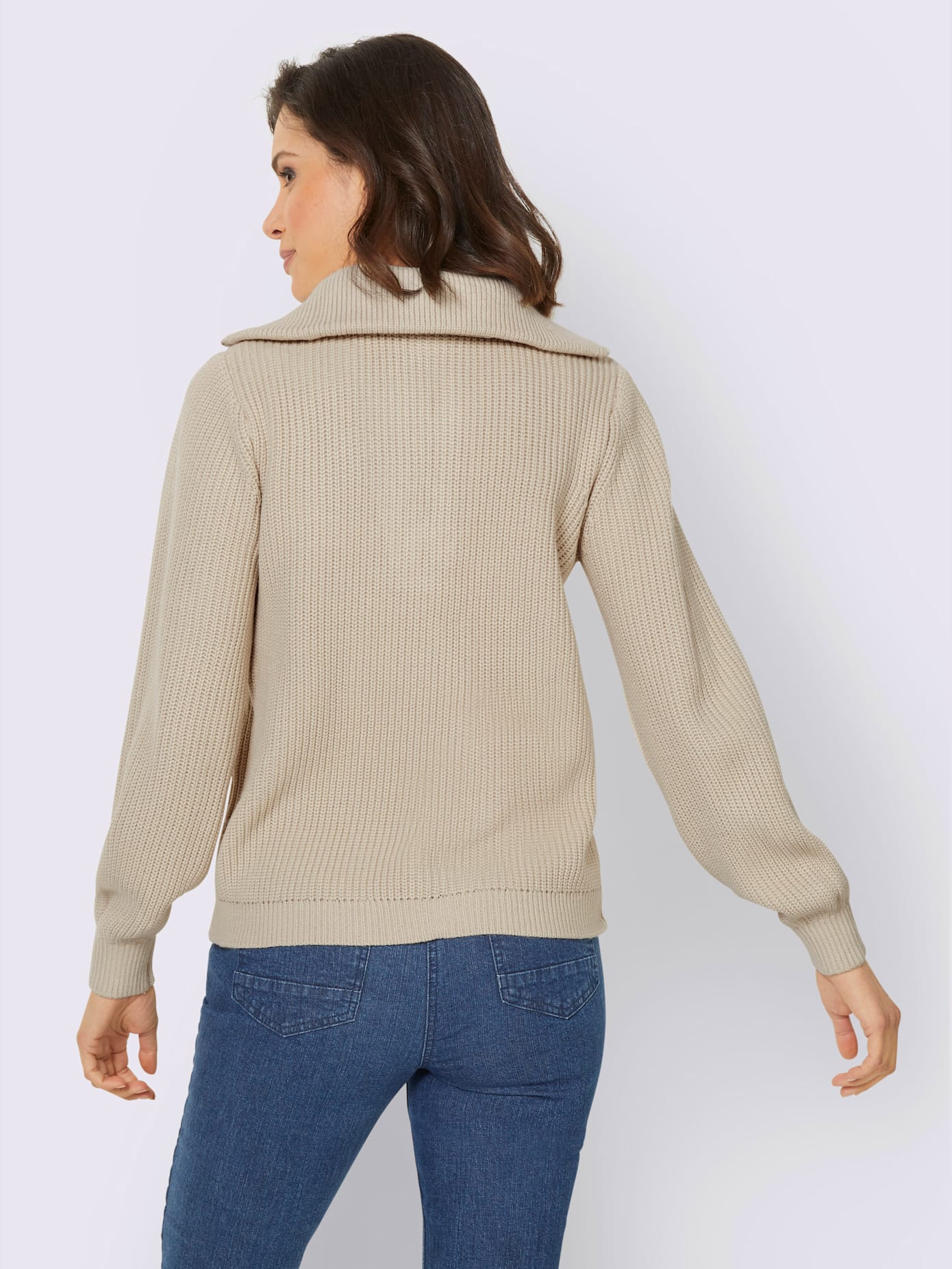 Pull aspect 2 en 1 tendance