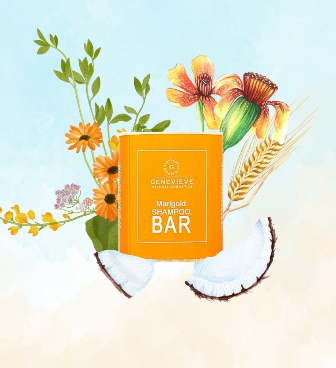 GENEVIEVE - FESTES SHAMPOO & DUSCHBAR MARIGOLD
