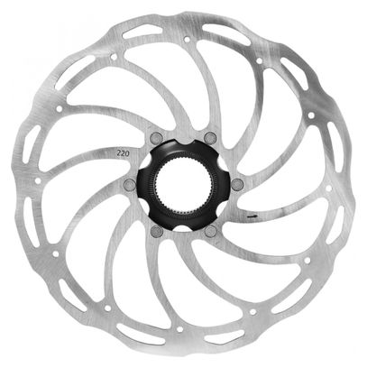 Disque de frein vtt centerlock Newton brakco compatible Shimano et autres 220mm compatible Shimano