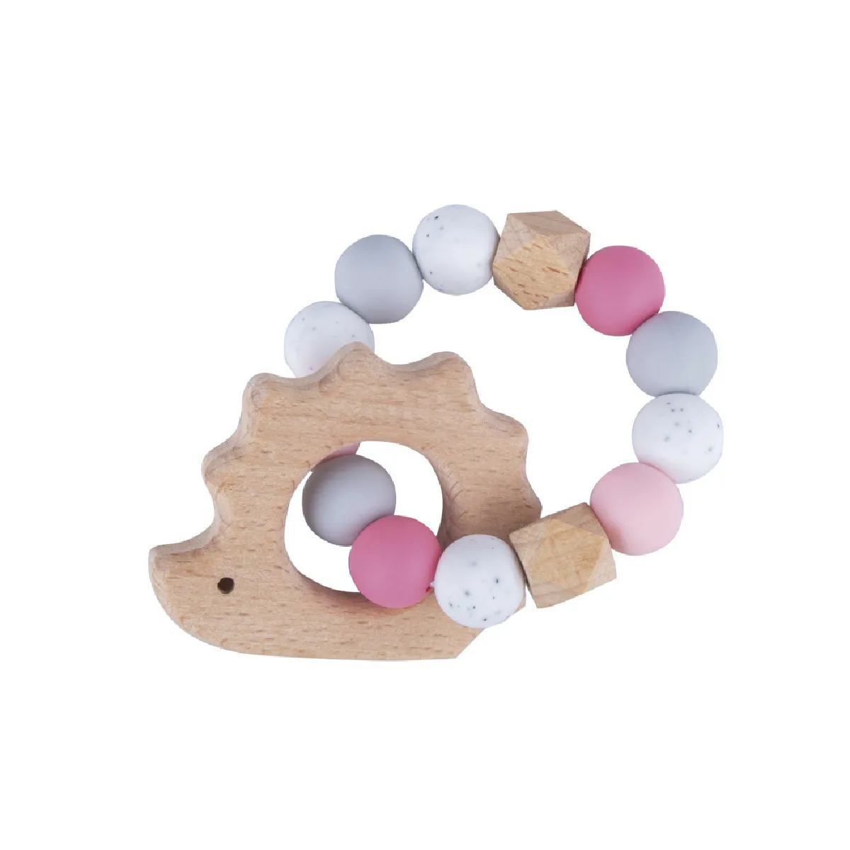 Rayher Kit DIY Anneau de dentition - Hérisson rose