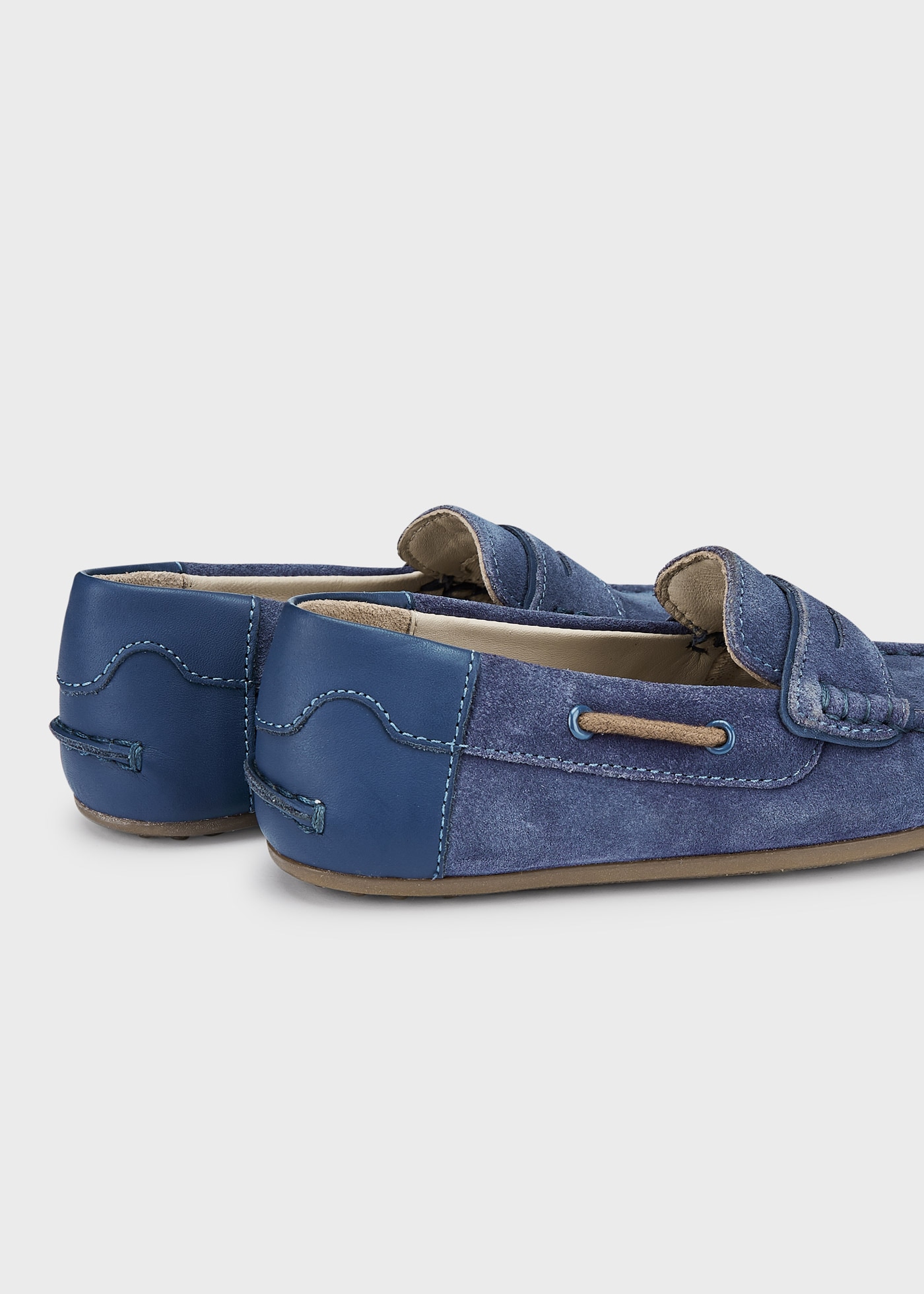 Mocassim de couro para bebê