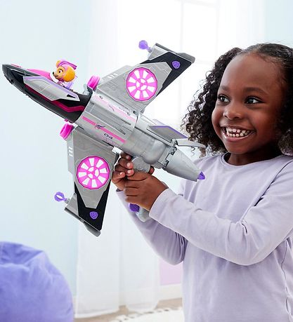 Paw Patrol Leget?jsfly m. Lyd/Lys - 40 cm - Movie 2 - Skye Might