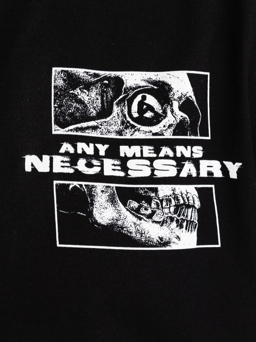 Any Means Necessary Are We Even Alive T-Shirt black