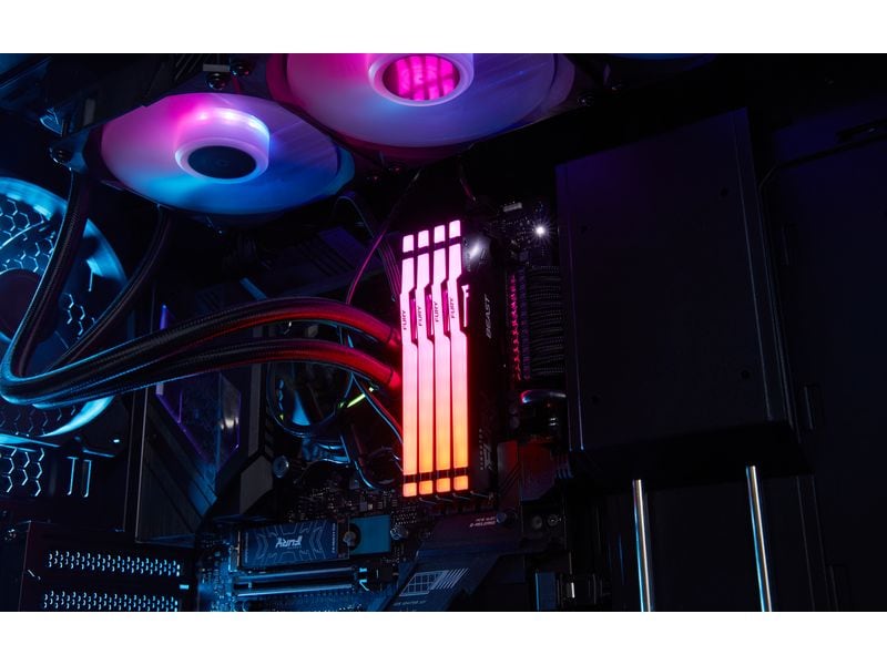 Kingston DDR5-RAM FURY Beast RGB EXPO 6000 MHz 2x 16 GB High-Performance Arbeitsspeicher mit RGB-Beleuchtung