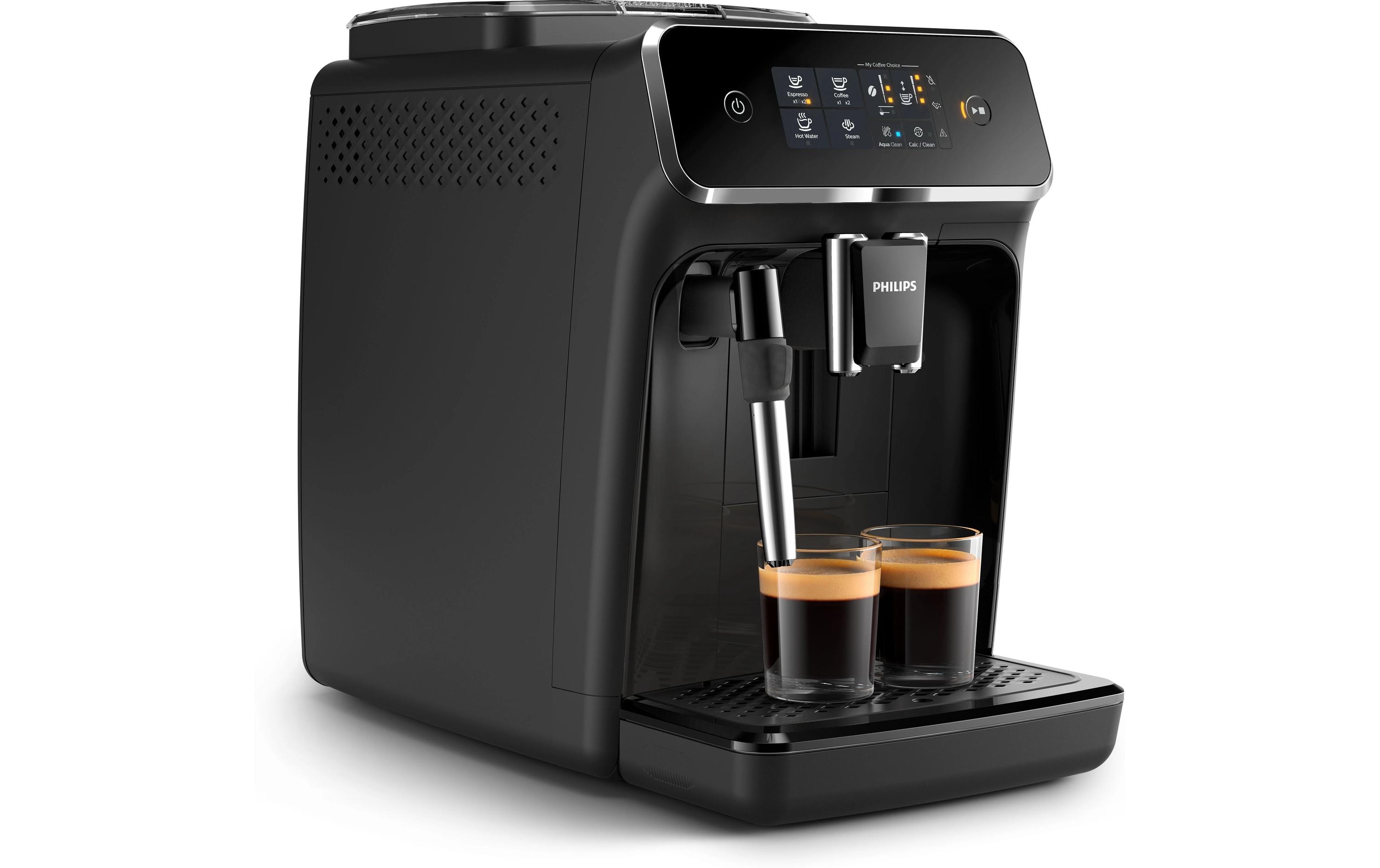 Kaffeevollautomat Series 2200 EP2225/10 Klavierlack Schwarz<br>Kaffeemaschine mit SensorTouch-Oberfläche
