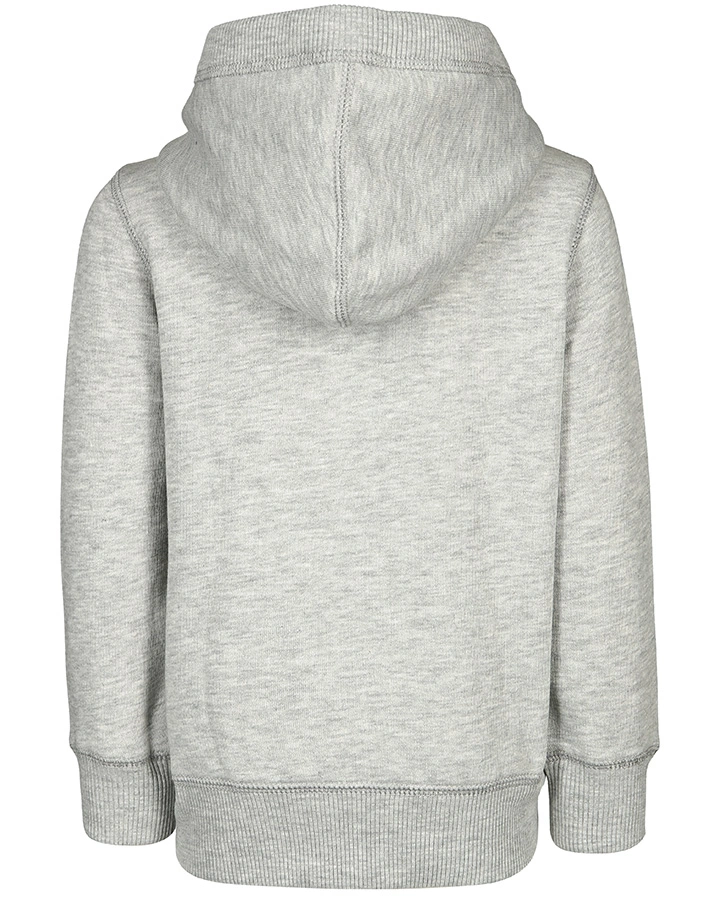 Sweatjacke BOYS BASIC in grey melange