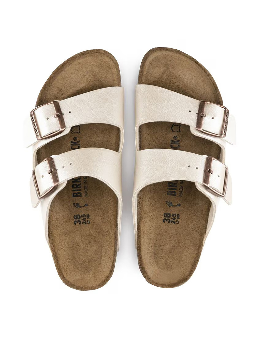Birkenstock Arizona Graceful White Pearl Normal
