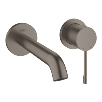 Grohe Colours  wastafel inbouwkraan Essence New M 2-gats grafiet