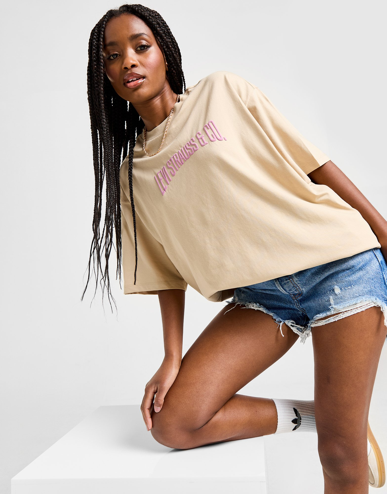 LEVI'S T-shirt Logo Varsity Femme