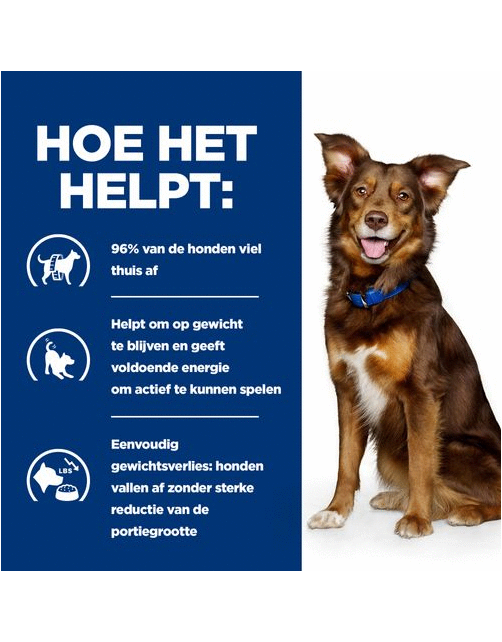 Hill's Prescription Diet Metabolic Weight Management - Hondenvoer - Lam Rijst 12 kg