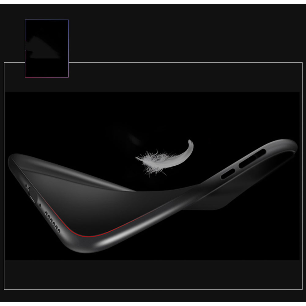 iPhone 12 Hülle Hardcase Ultra Thin 0.18 mm - Schwarz (Matt)