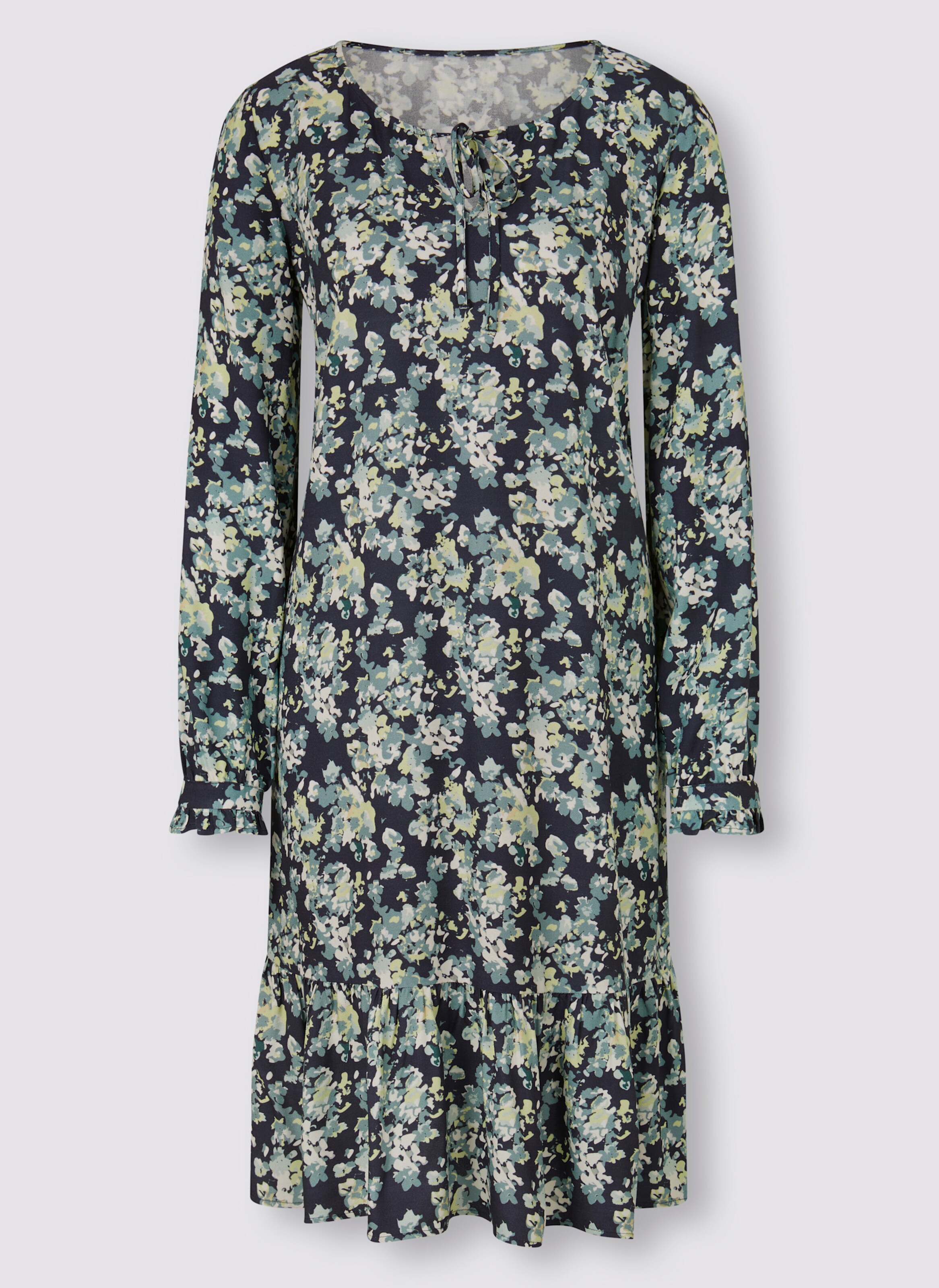 Druck-Kleid