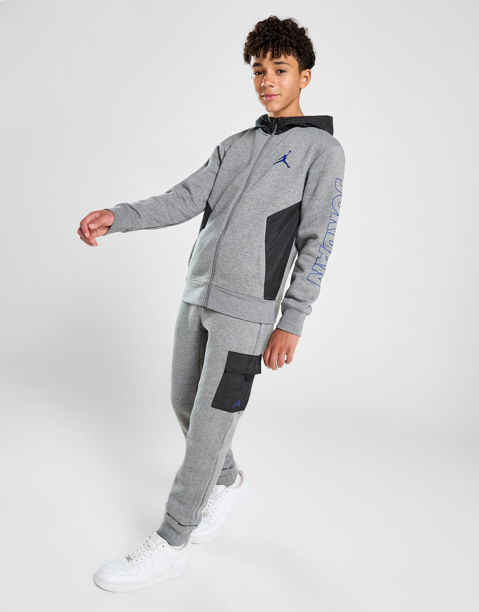 Jordan Ensemble de survêtement Woven Overlay Fleece Junior