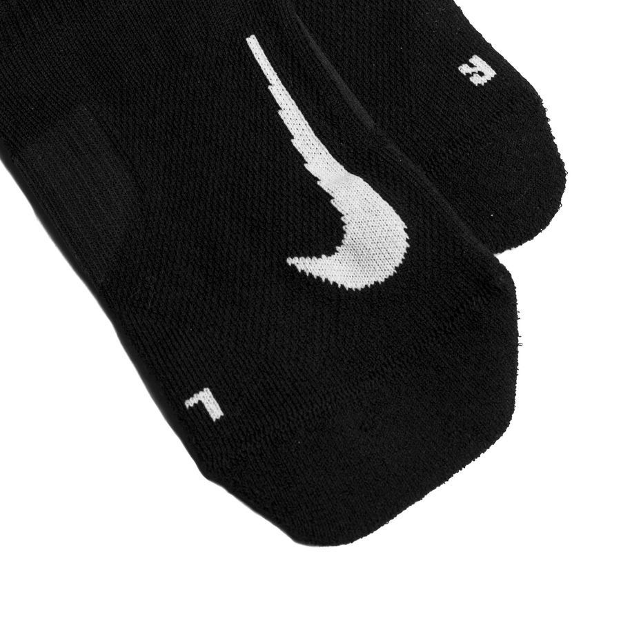 Nike Chaussettes Running Multiplier Cheville 2-Pack - Noir/Blanc