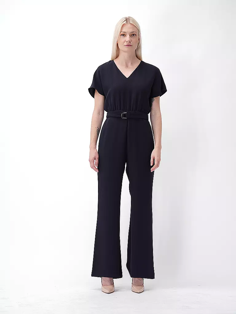COMMA Jumpsuit dunkelblau