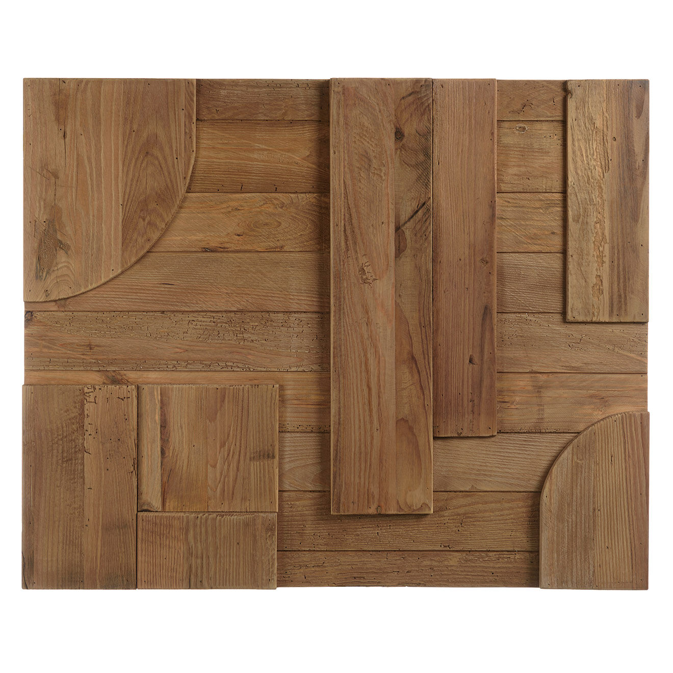 Macabane Décoration murale B formes géométriques bois - 98x80 cm