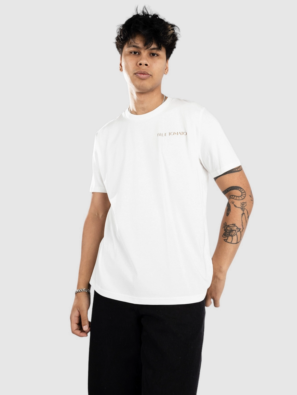 Blue Tomato Pour Up T-Shirt off white