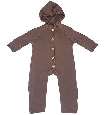 Smallstuff Overall - Wolle - Rose Brown