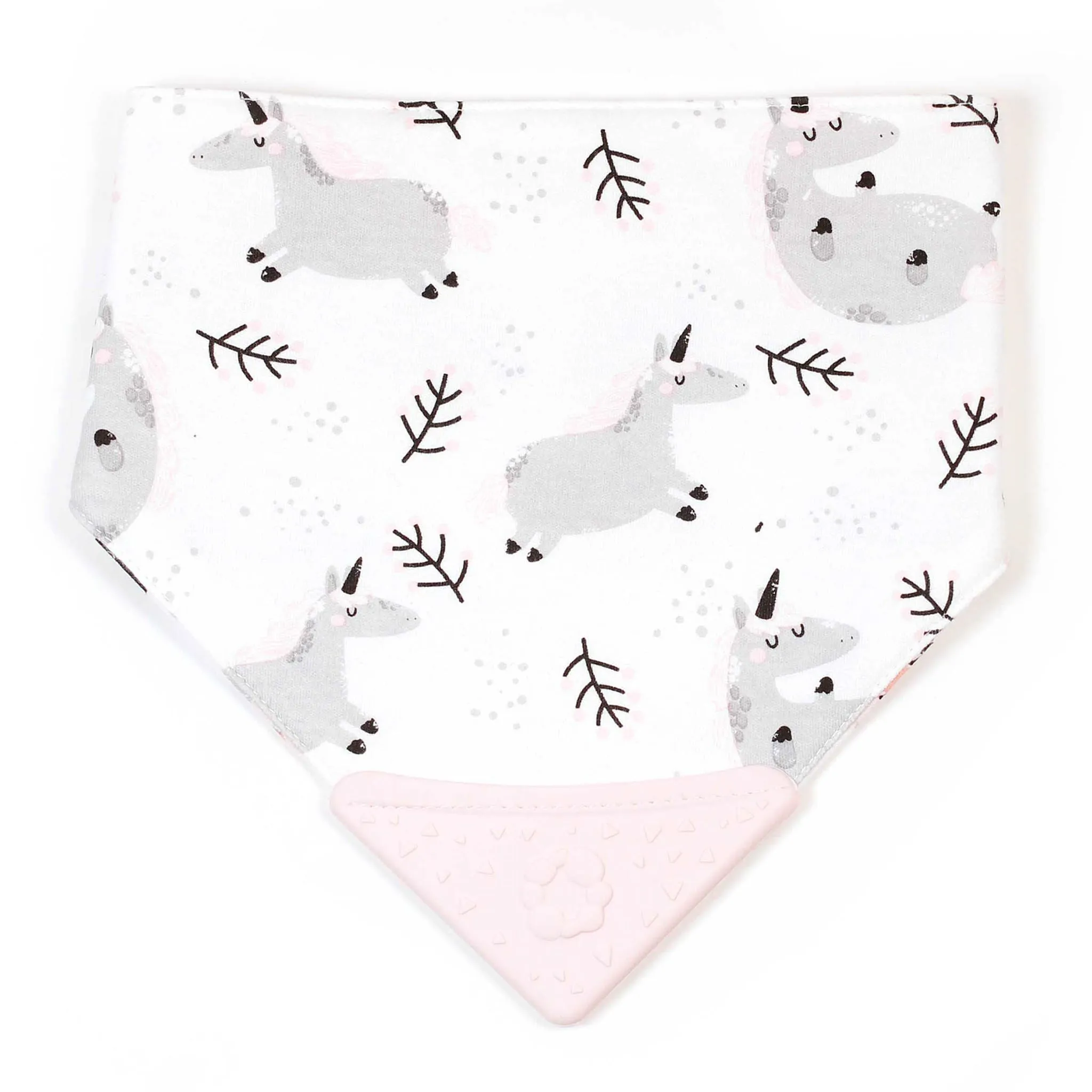 Bulle Bavoir de Dentition - Licorne