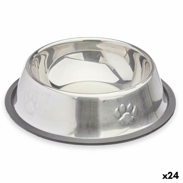 Hundemater Mascow 311 Grå Sølv Gummi Metall 35 x 0,03 x 25 cm (24 enheter)