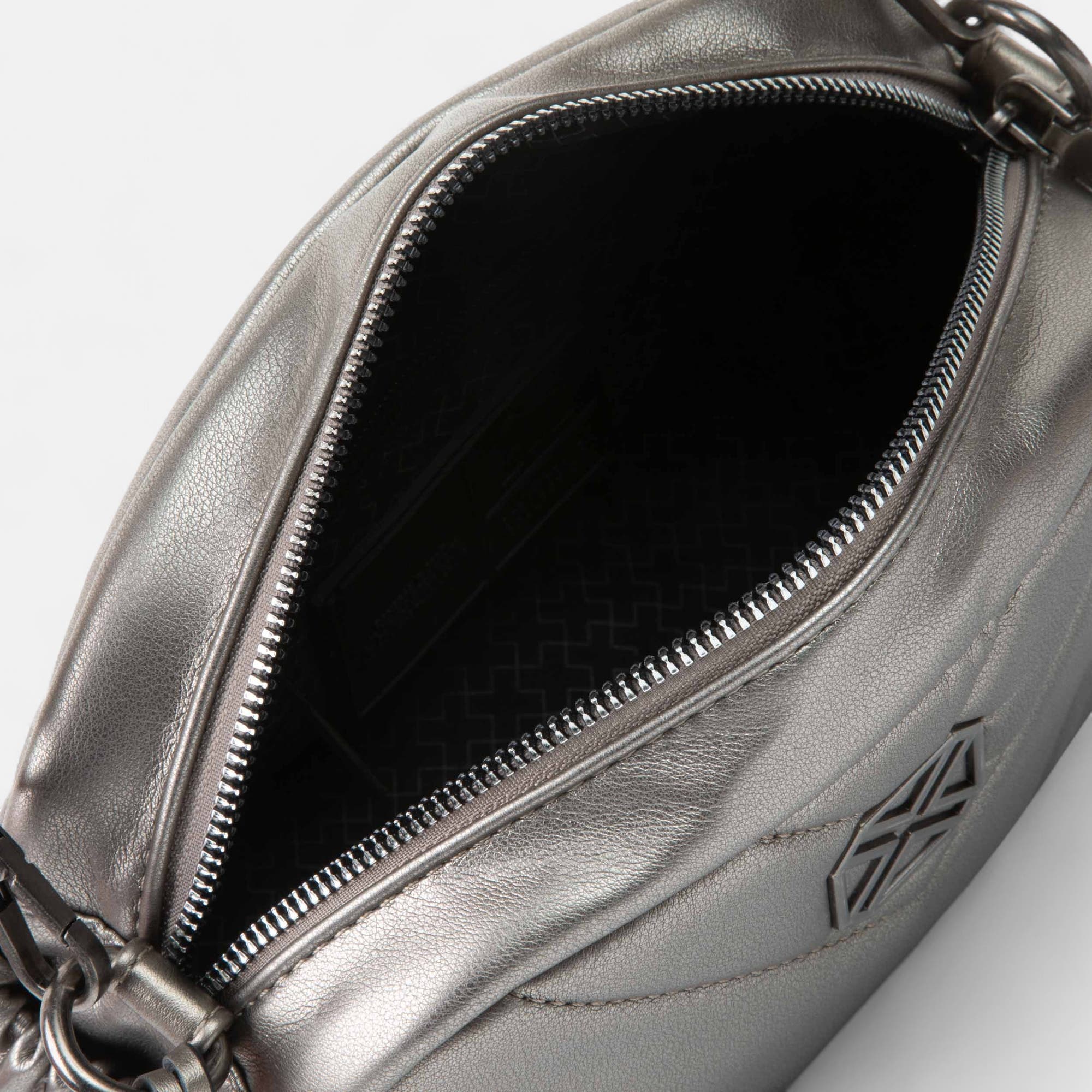 Sac bandoulière plomb