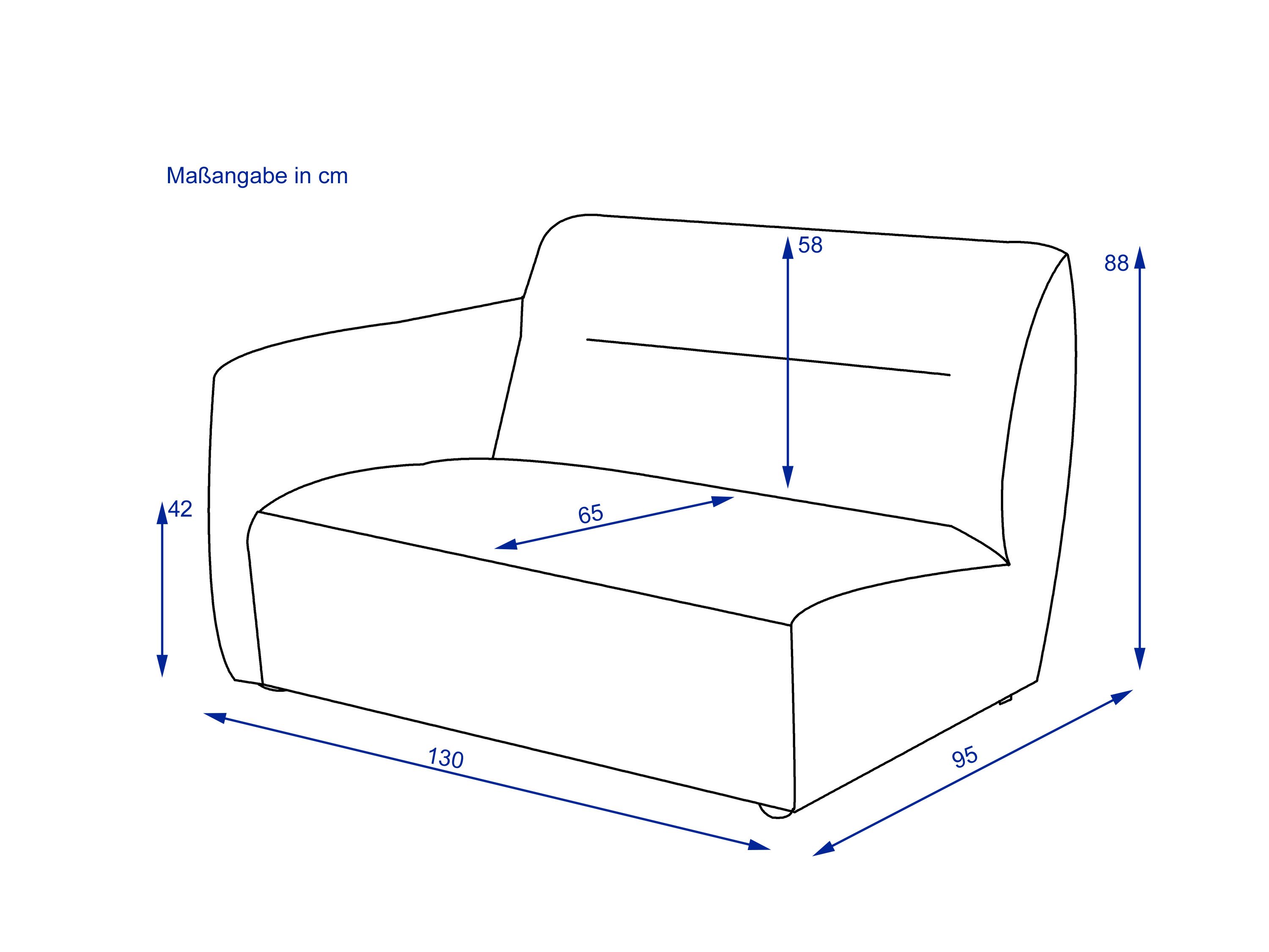 Sofaelement SANSIBAR ESBERG