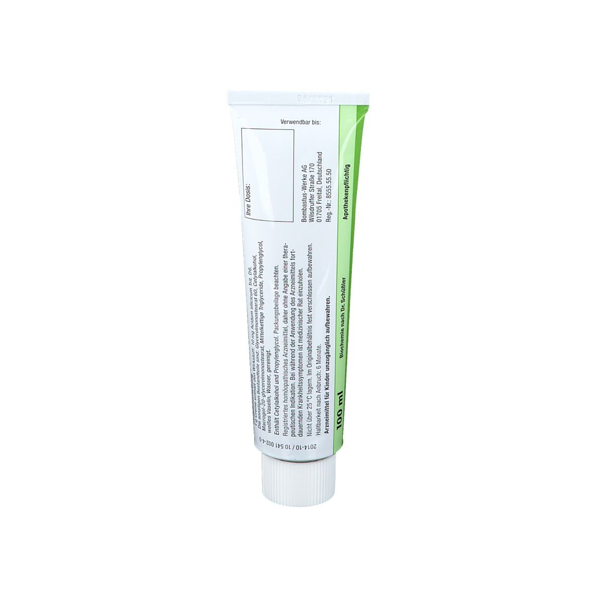 Bombastus Biochemie 11 Silicea D6 Creme