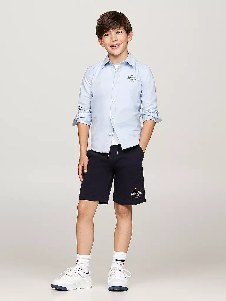 TOMMY HILFIGER Jungen Hemd  hellblau