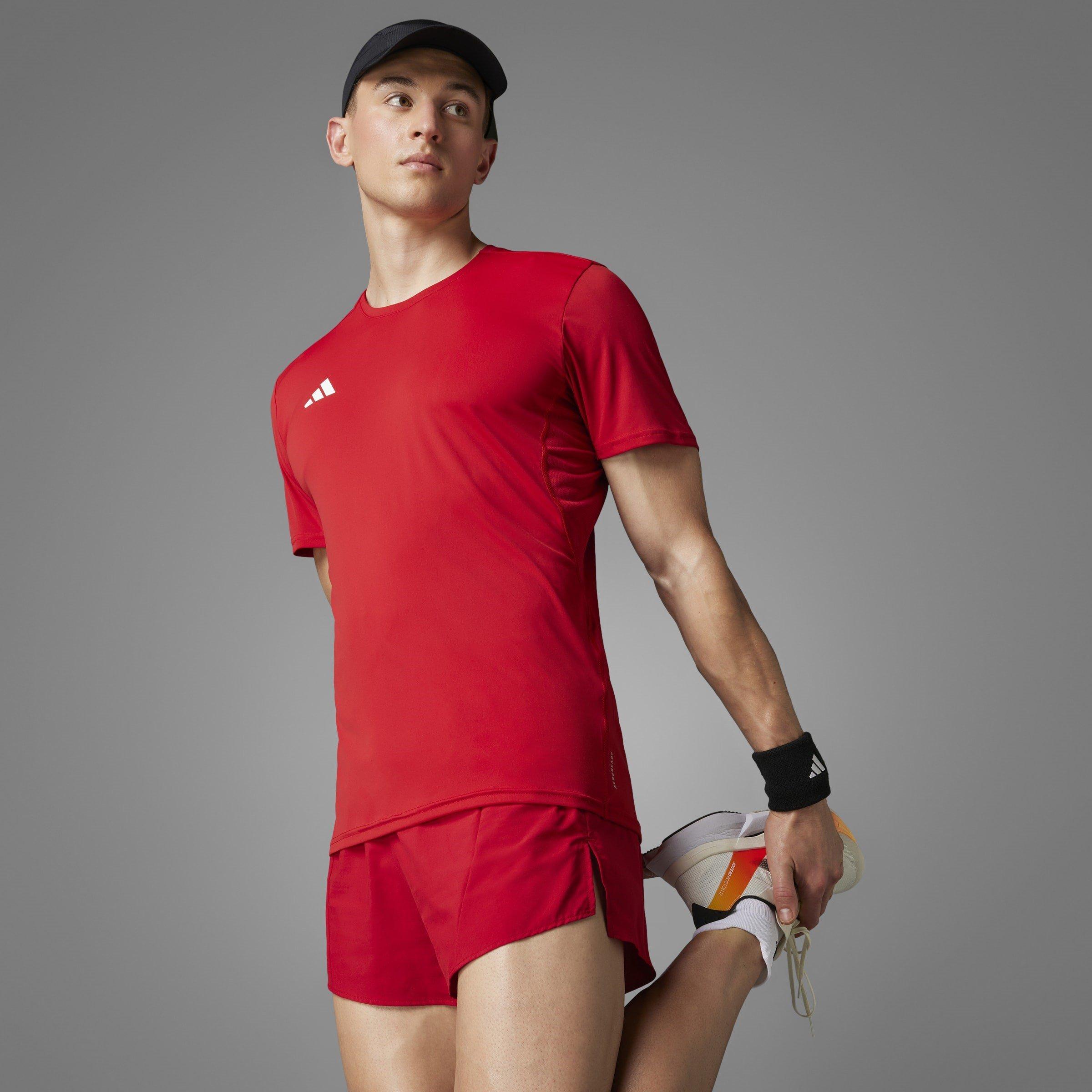 adidas Adizero Essentials Running T Shirt Mens