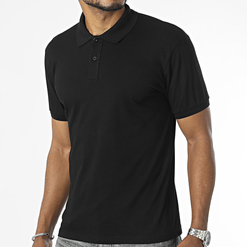 Polo Manches Courtes Noir