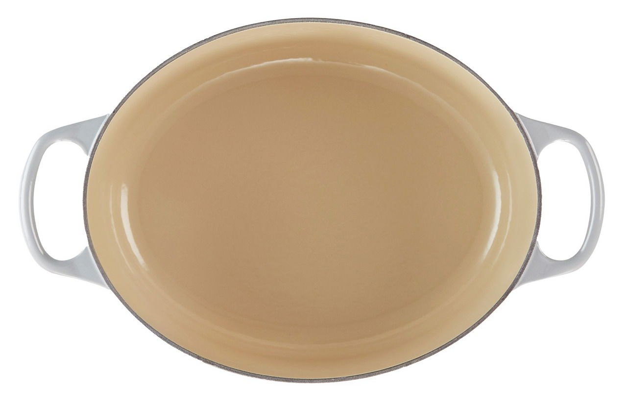 LE CREUSET Bräter Oval 29cm Perlgrau SIGNATURE