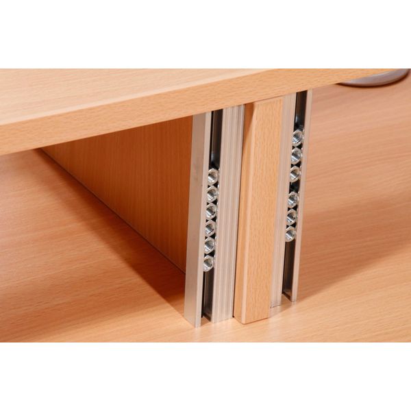 Thon StudioExt.Desk3UBeech straight