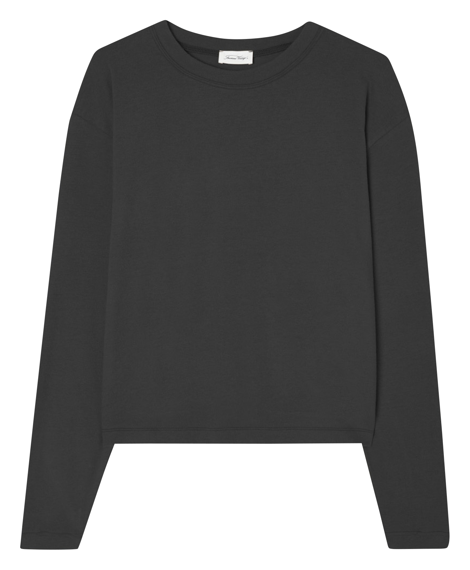 YPAWOOD - Pull col rond en coton mélangé | Noir