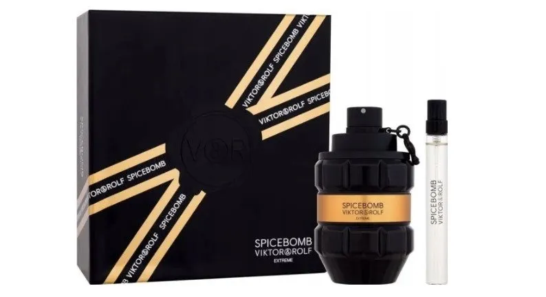 Viktor & Rolf Spicebomb Extreme gavesæt 90 ml   10 ml