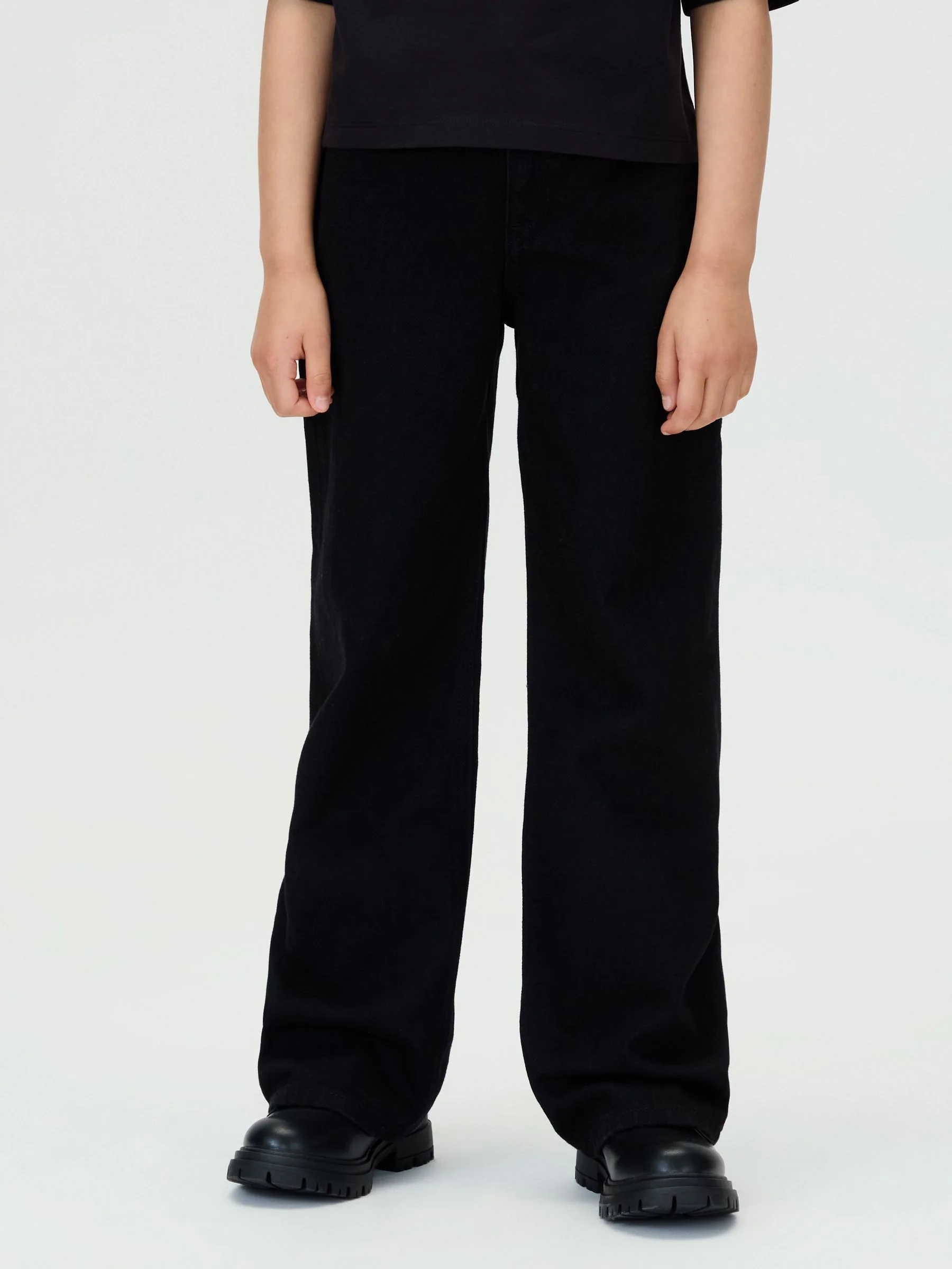 Calvin Klein Jeans met hoge taille en wijde pijpen