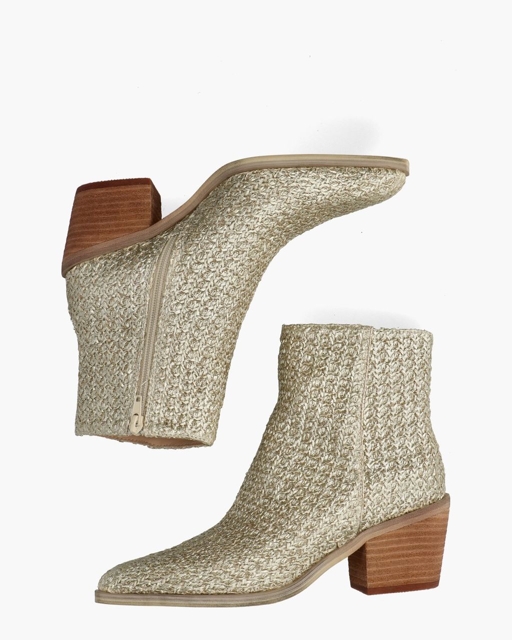 Di Lauro Damita Goud Dames Enkelboots