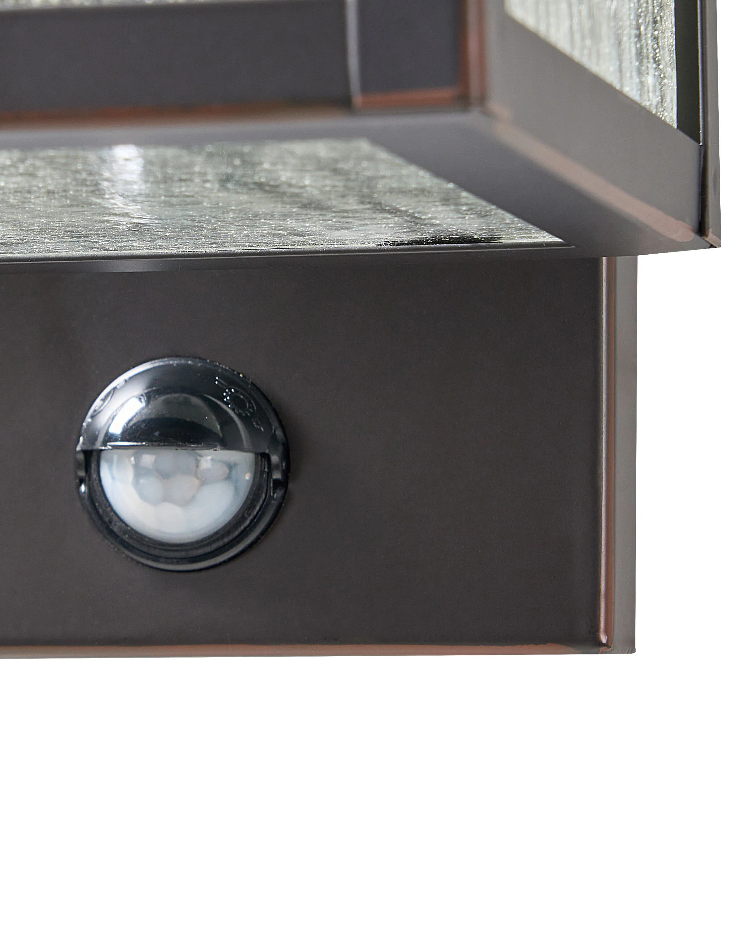 Buiten wandlamp GALA met bewegingssensor Zwart