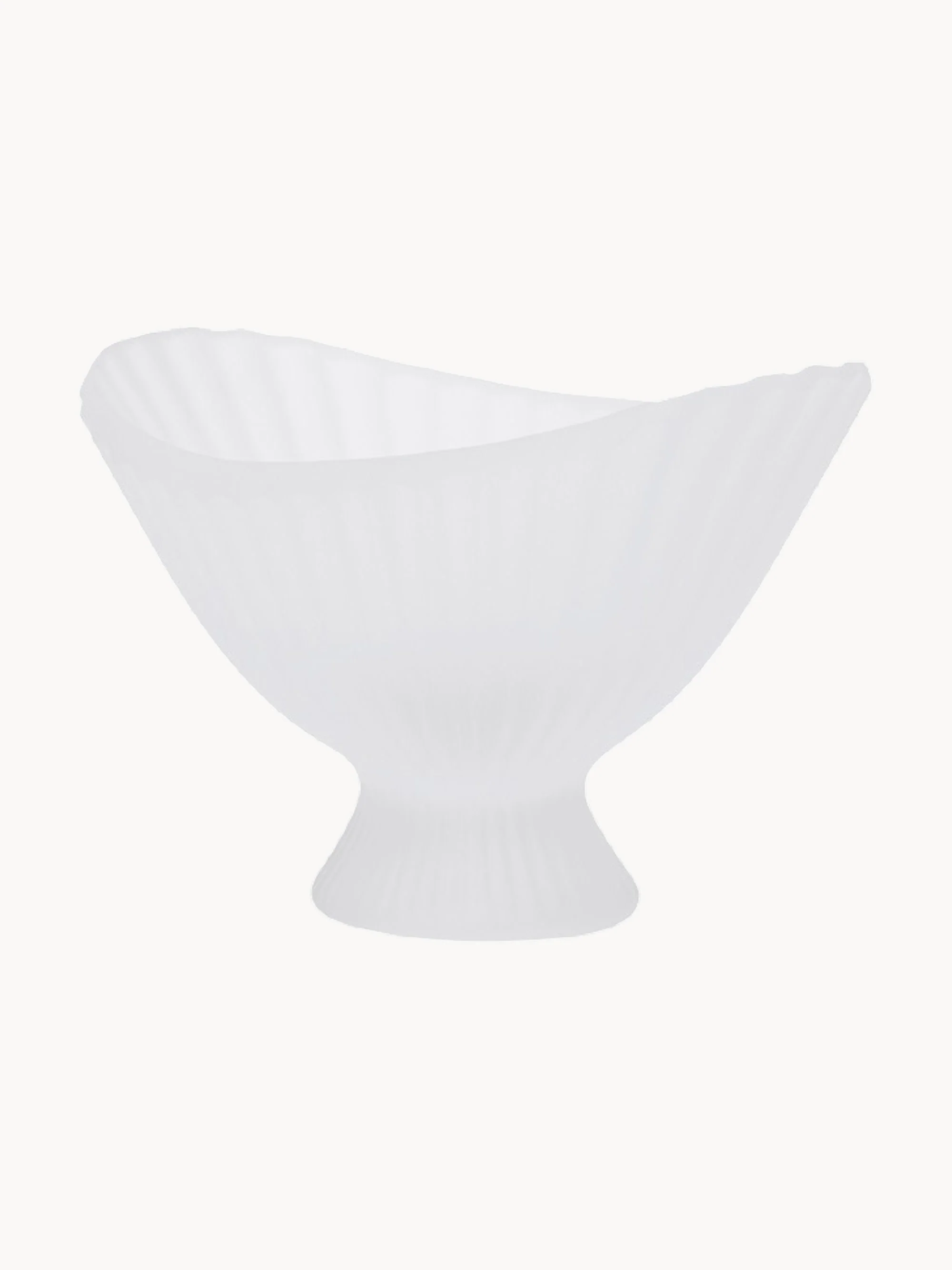 Mondgeblazen decoratieve schaal Fountain, B 19 cm