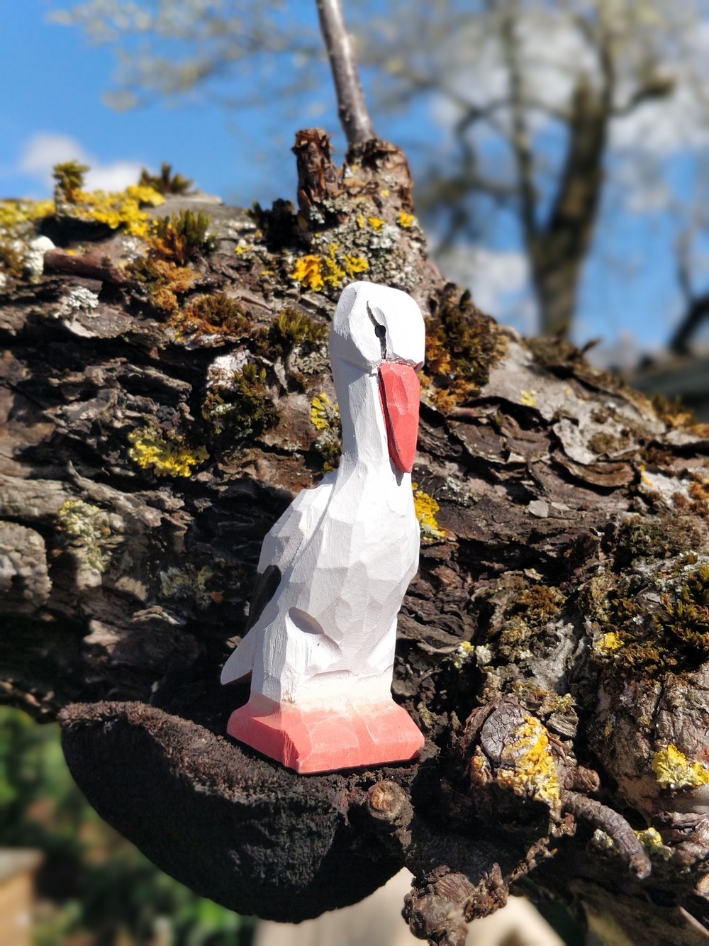 Figurine cigogne
