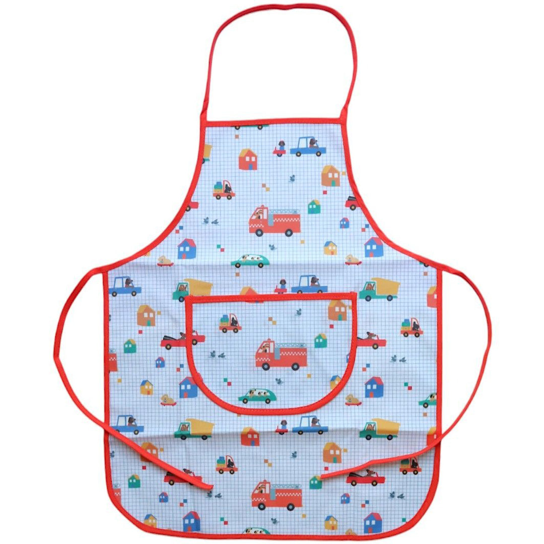 le petit souk kinderschort - voertuigen en honden