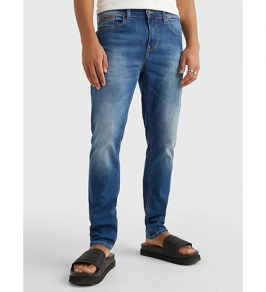 Calça jeans Tommy Jeans Austin Slim Wmbs azul