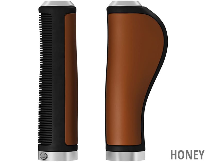 Brooks Ergonomic Leather Grips Ledergriffe kaufen | Bike-Discount