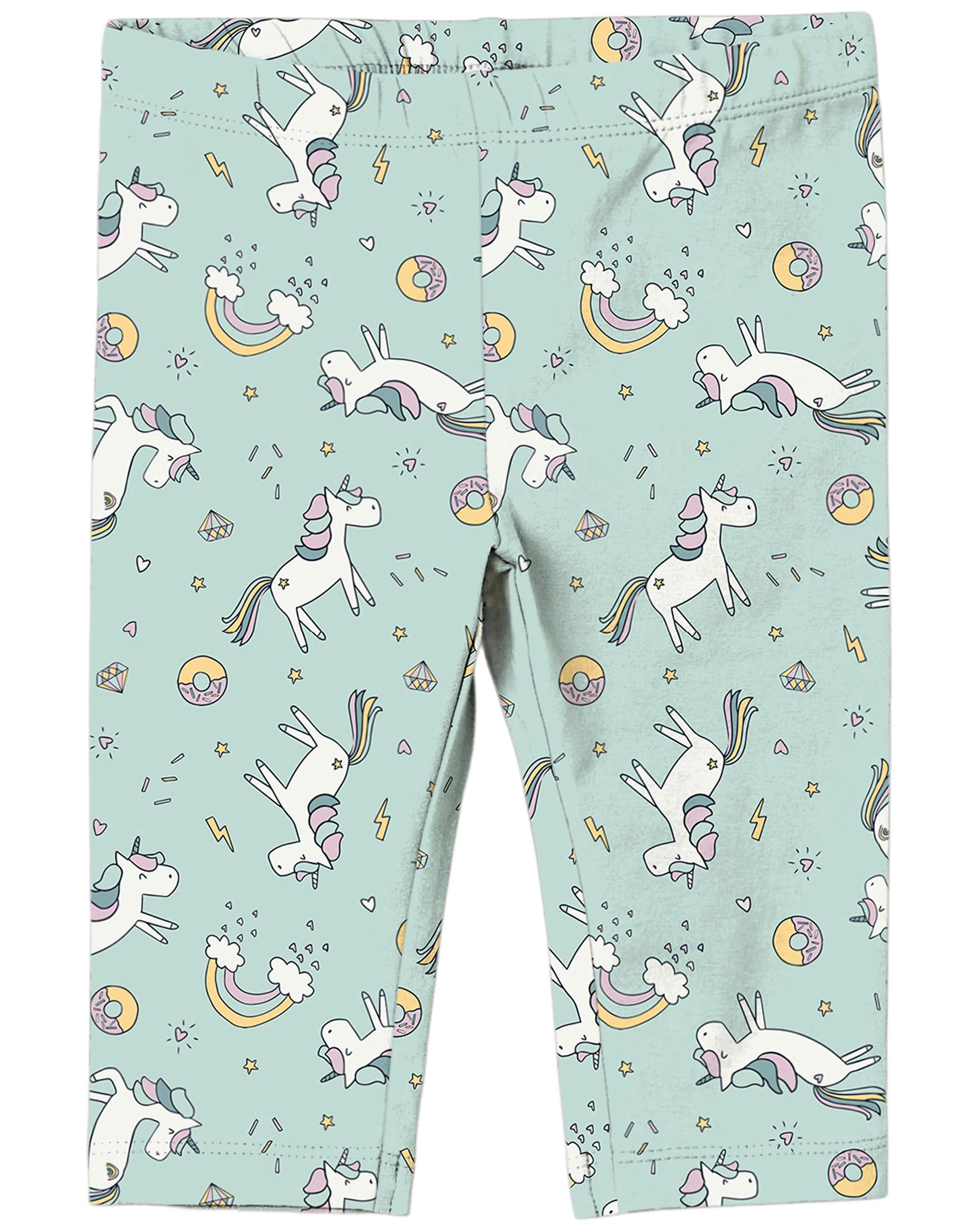 Capri-Leggings NMFVIGGA - UNICORN in glacier