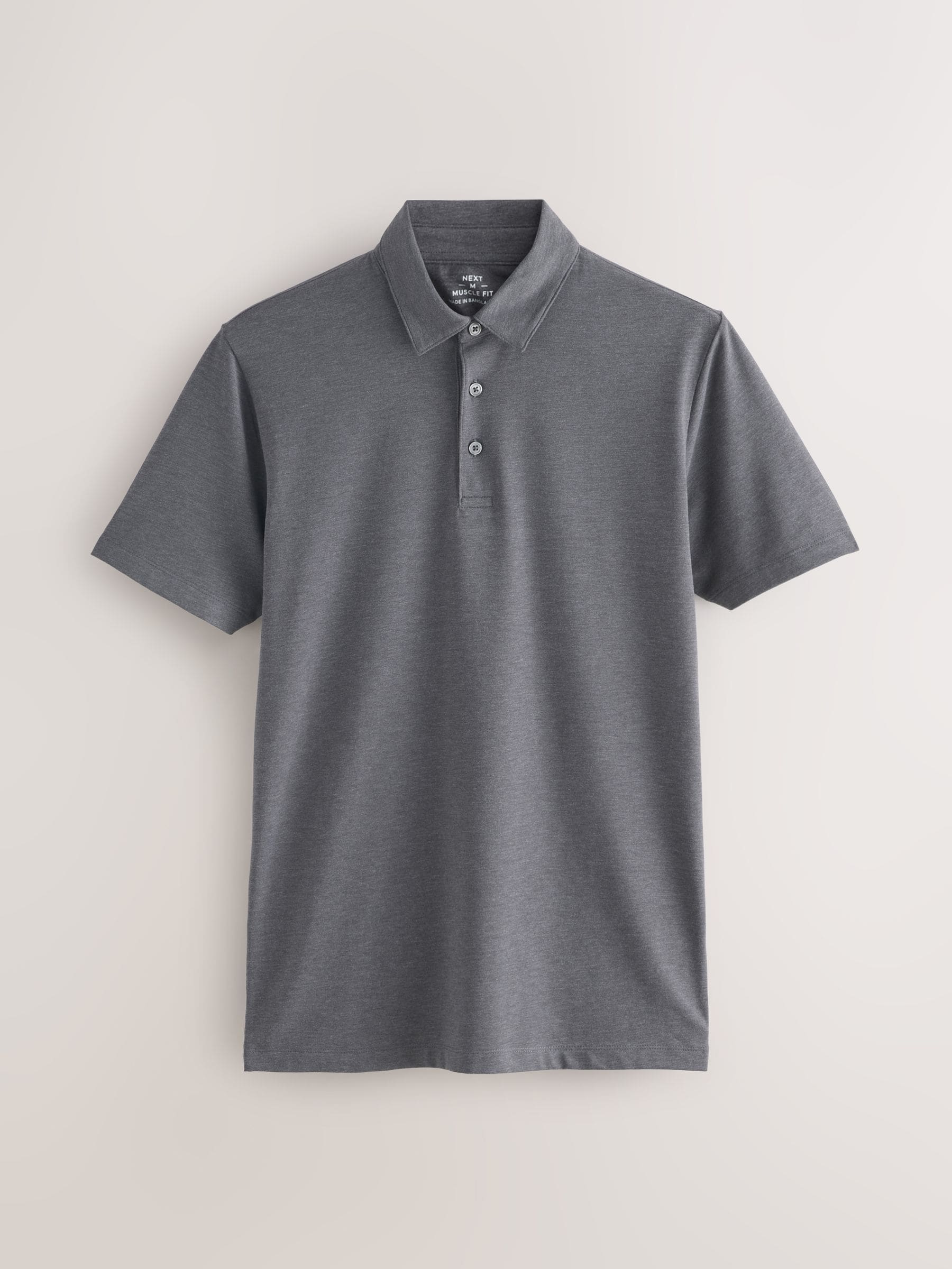 Wit/grijs/zwart - 3 Jersey polo's