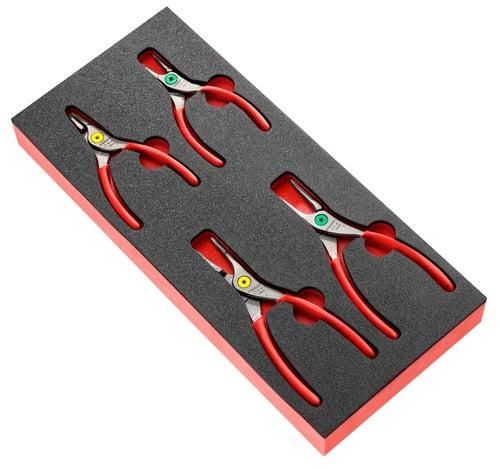 Facom Module van foam met 4 borgveertangen - MODM.PCSN
