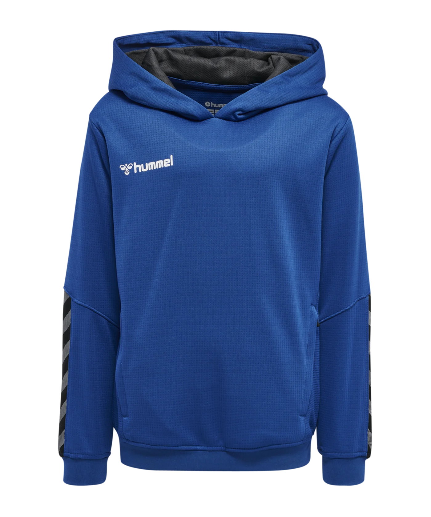 Hummel Authentic Poly Hoody Kids Blau F7045